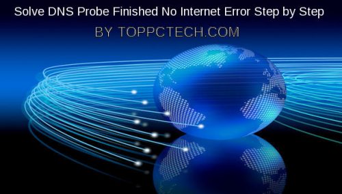 dns probe finished no internet router problem