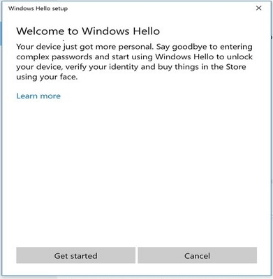 Windows 10 Hello Feature